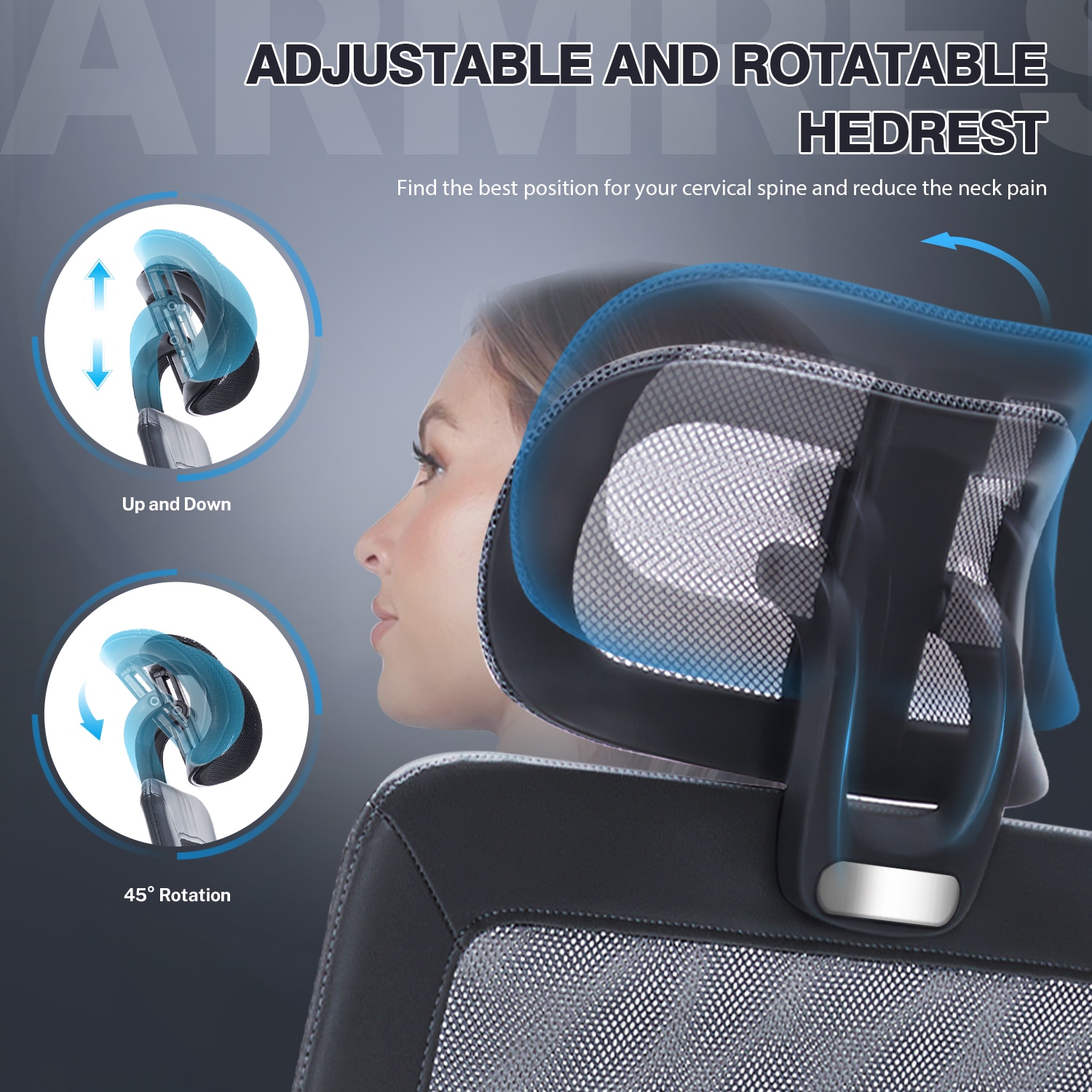 600lbs Massage Big And Tall Office Chair, Plus Size Computer Chair With Extra Wide Seat Large Wheels, Heavy Duty Executive Office Chairs, Mesh High Back Desk Chairs With Lumbar Support, Black_voghion.com